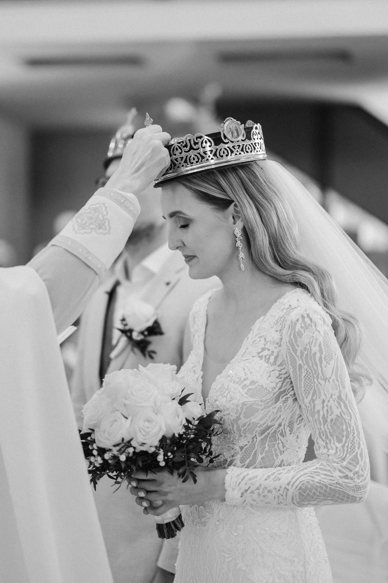 panna młoda w cerkwi